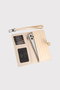 Zoozie Bags Astana Cartera Mujer Piel PU Beige 17x9x1.5 cm Elegante y Sofisticada